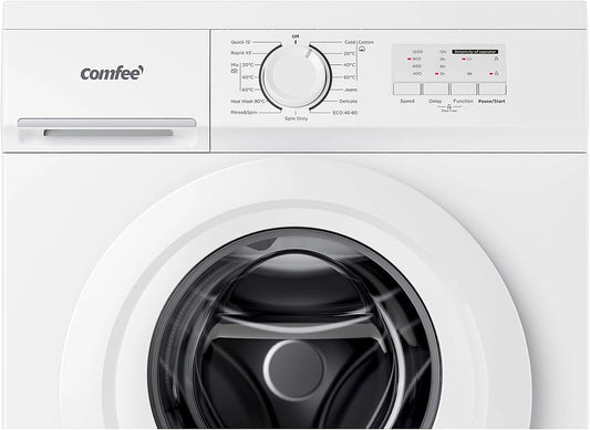 COMFEE CFE10EW60/W freestanding washing machine drum interior