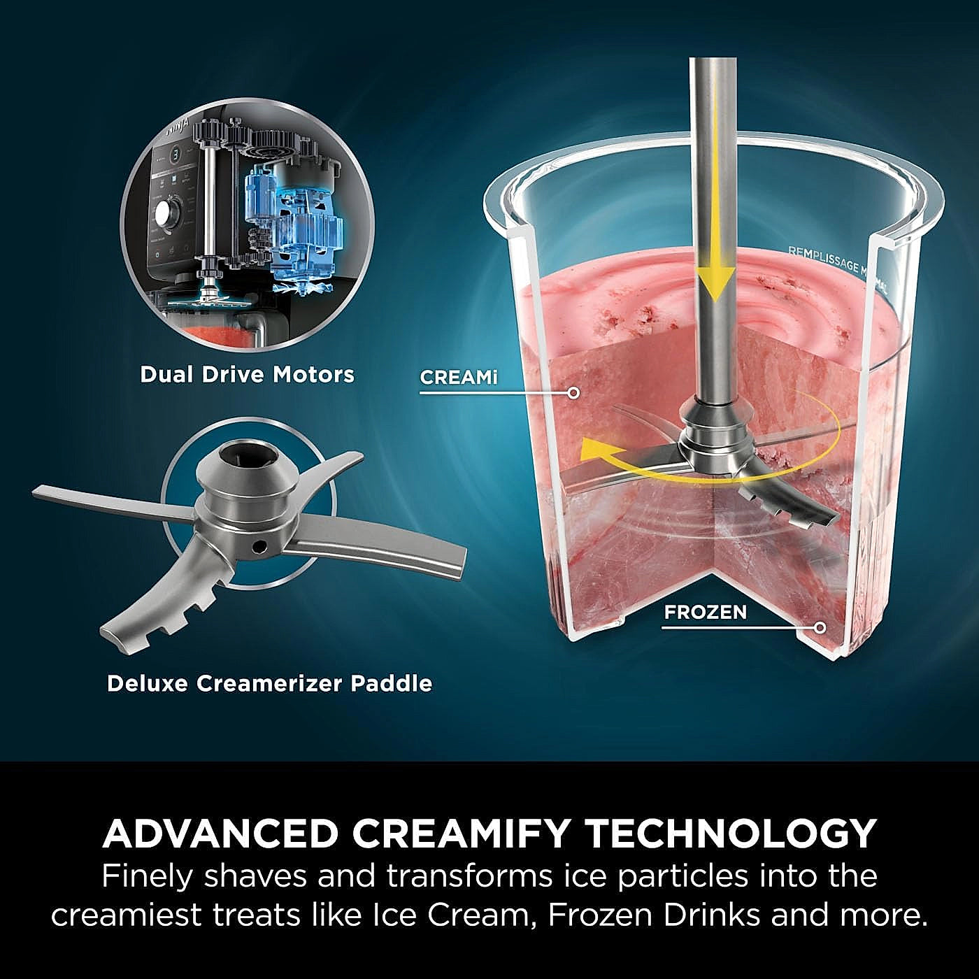 Ninja Swirl soft serve ice cream maker front view