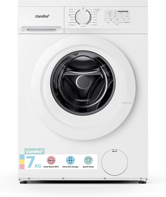 COMFEE CFE10EW60 6kg washing machine in white front view