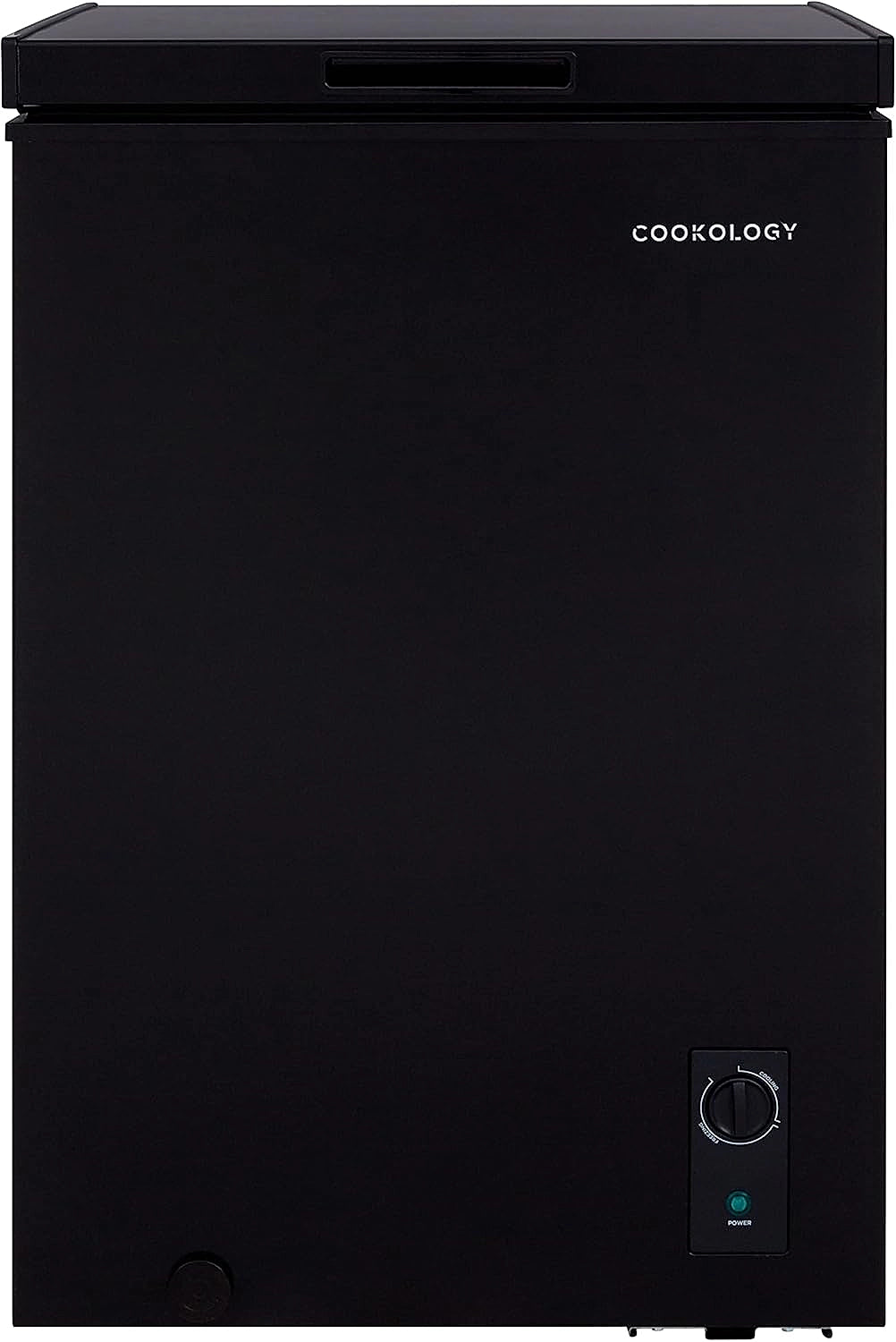 Cookology CCFZ99BK chest freezer in black