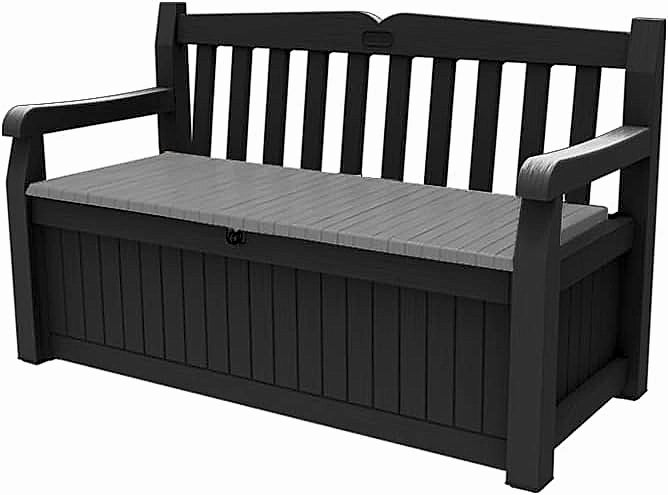 Keter Eden 265L garden storage box exterior view