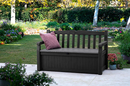Keter Eden 265L garden storage box exterior view