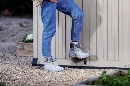Keter Store-It Out Midi storage shed with closed doors and lid