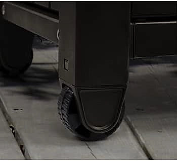 Top prep surface of the Keter Unity XL outdoor BBQ side table