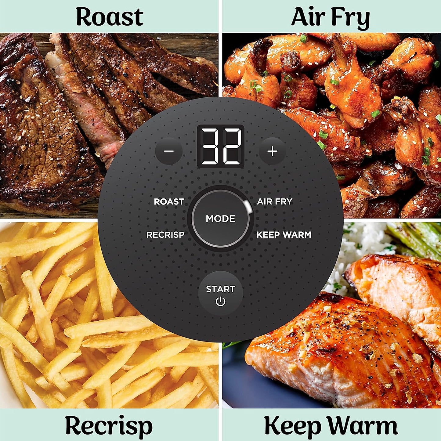 Ninja CRISPi portable air fryer FN101UKSG front view