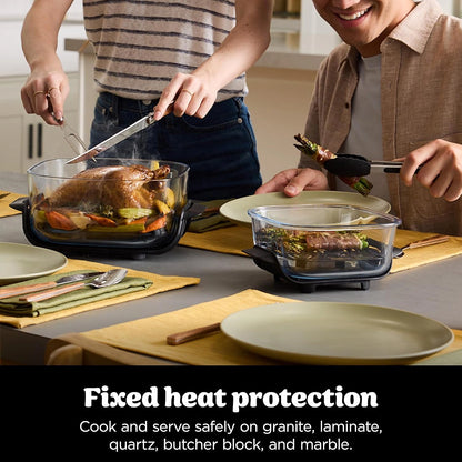 Ninja CRISPi portable air fryer FN101UKSG front view