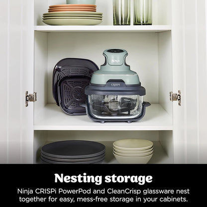 Ninja CRISPi portable air fryer FN101UKSG front view