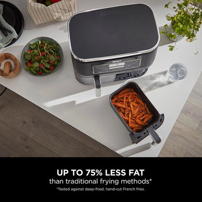 Ninja Foodi AF300UK dual zone air fryer front view