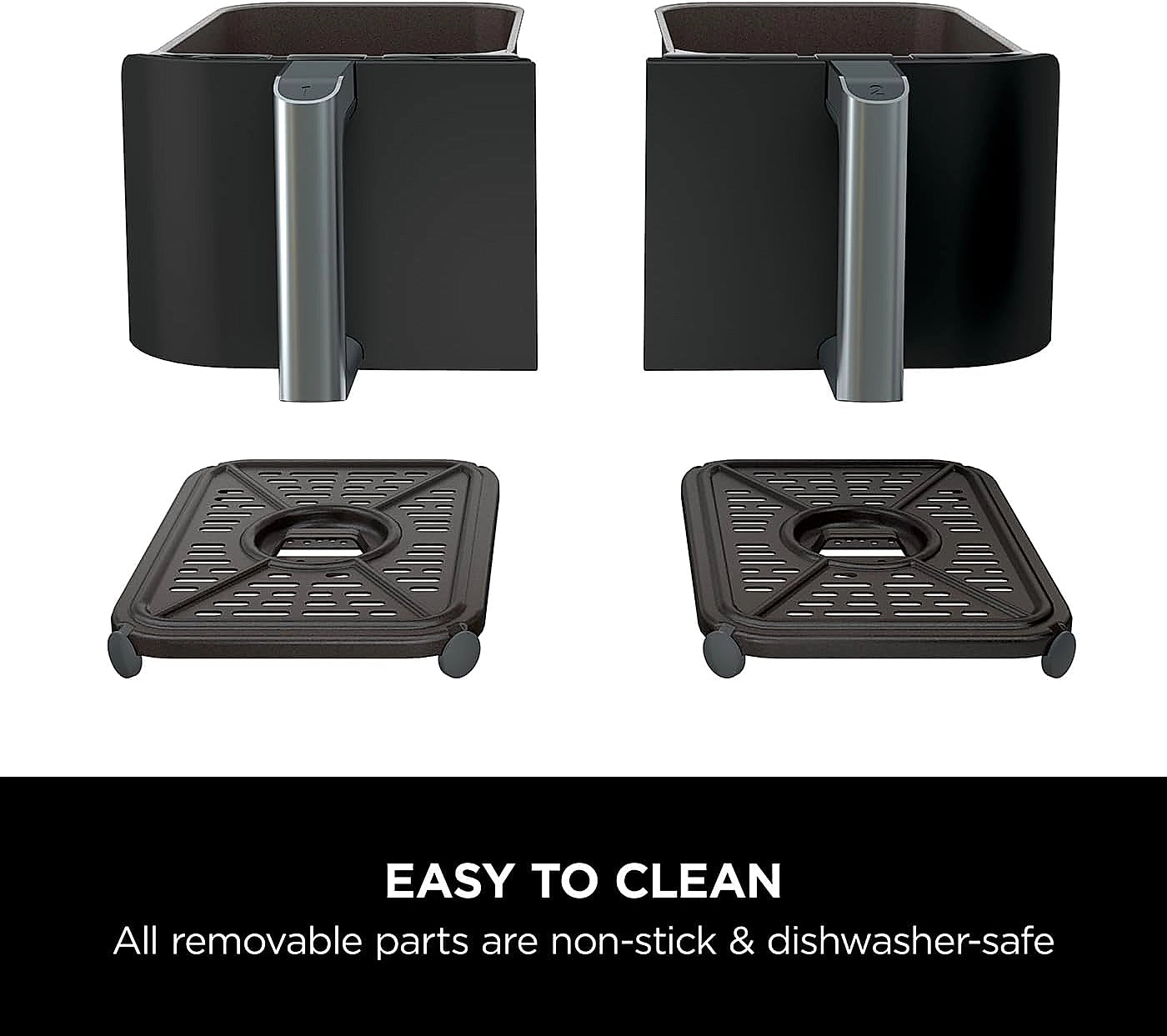 Ninja Foodi AF300UK dual zone air fryer front view