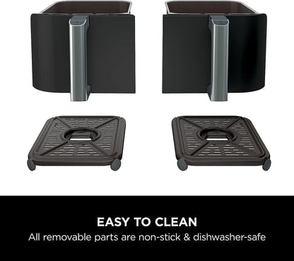 Ninja Foodi AF300UK dual zone air fryer front view