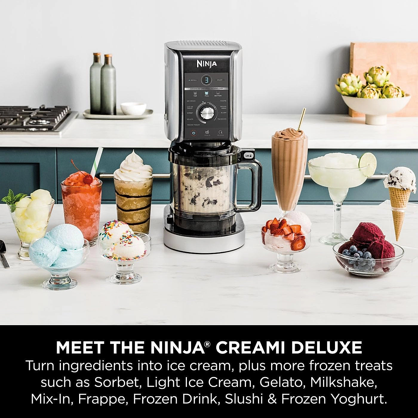 Ninja Swirl soft serve ice cream maker front view