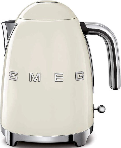 Smeg KLF03CRUK cream electric kettle side profile