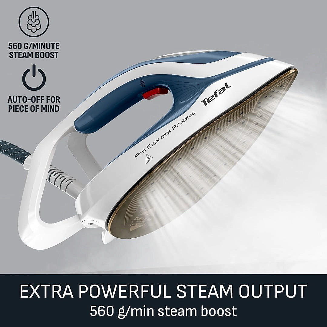 Tefal GV9224 steam generator iron side profile