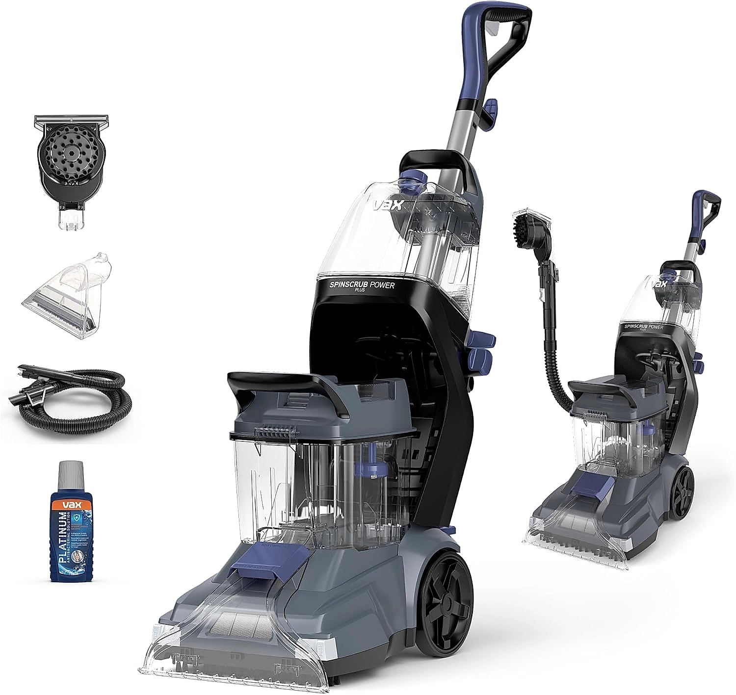 Vax SpinScrub 1200W carpet cleaner upright profile