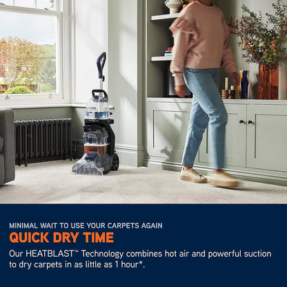 Vax SpinScrub 1200W carpet cleaner upright profile
