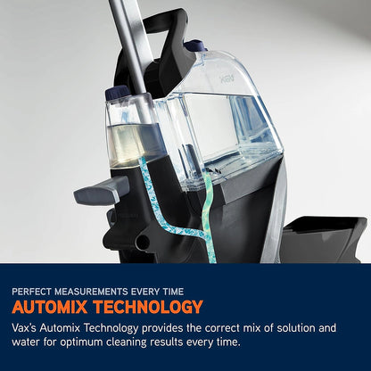 Vax SpinScrub 1200W carpet cleaner washing a living room carpet