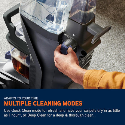Vax SpinScrub 1200W carpet cleaner upright profile