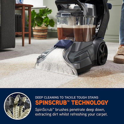 Vax SpinScrub 1200W carpet cleaner upright profile